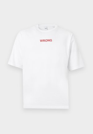 WRONG - T-shirt imprimé - white