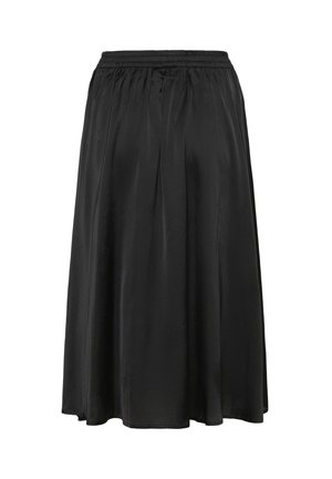 Kaffe, KAAMARA FLOW - Falda acampanada - black deep