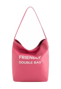 FRIENDLY DOUBLE SPRING - Kabelka - rose green