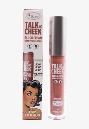 the Balm TALK IS CHEEK CREAM BLUSH - Blusher - lecture
