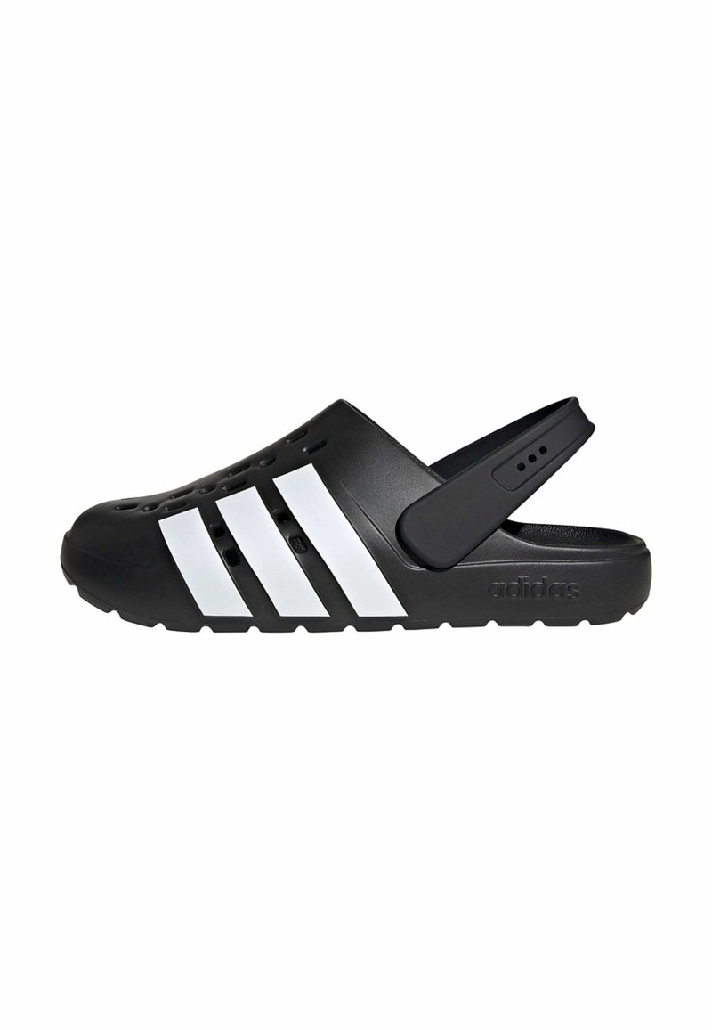 adidas Sportswear - ADILETTE - Clogs - core black   cloud white   core black, Enlarge