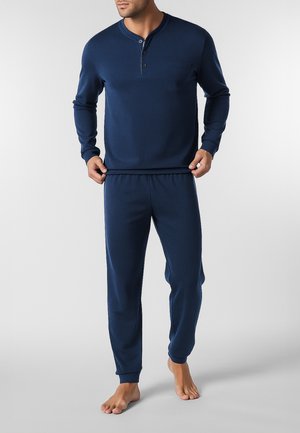 INTERLOCK SET - Pigiama - blu