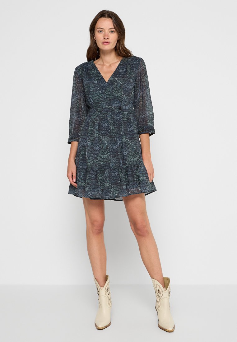 Scotch & Soda Jurk donkergroen