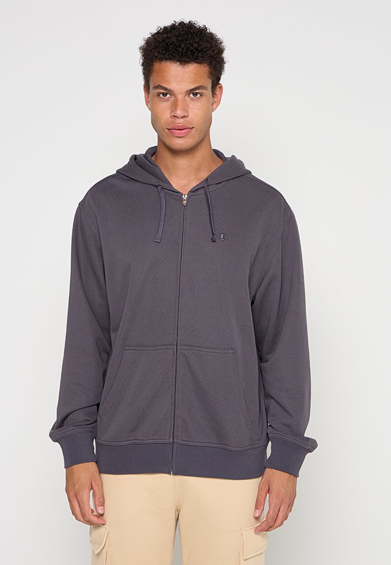 Champion Sweater met rits grijs