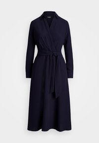 LONG SLEEVE GEORGETTE MIDI DRESS - Nappali ruha - lighthouse navy