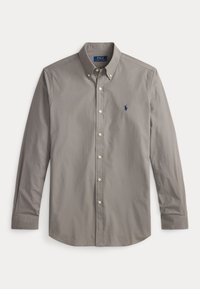SLIM FIT STRETCH POPLIN SHIRT  - Krekls - athletic grey