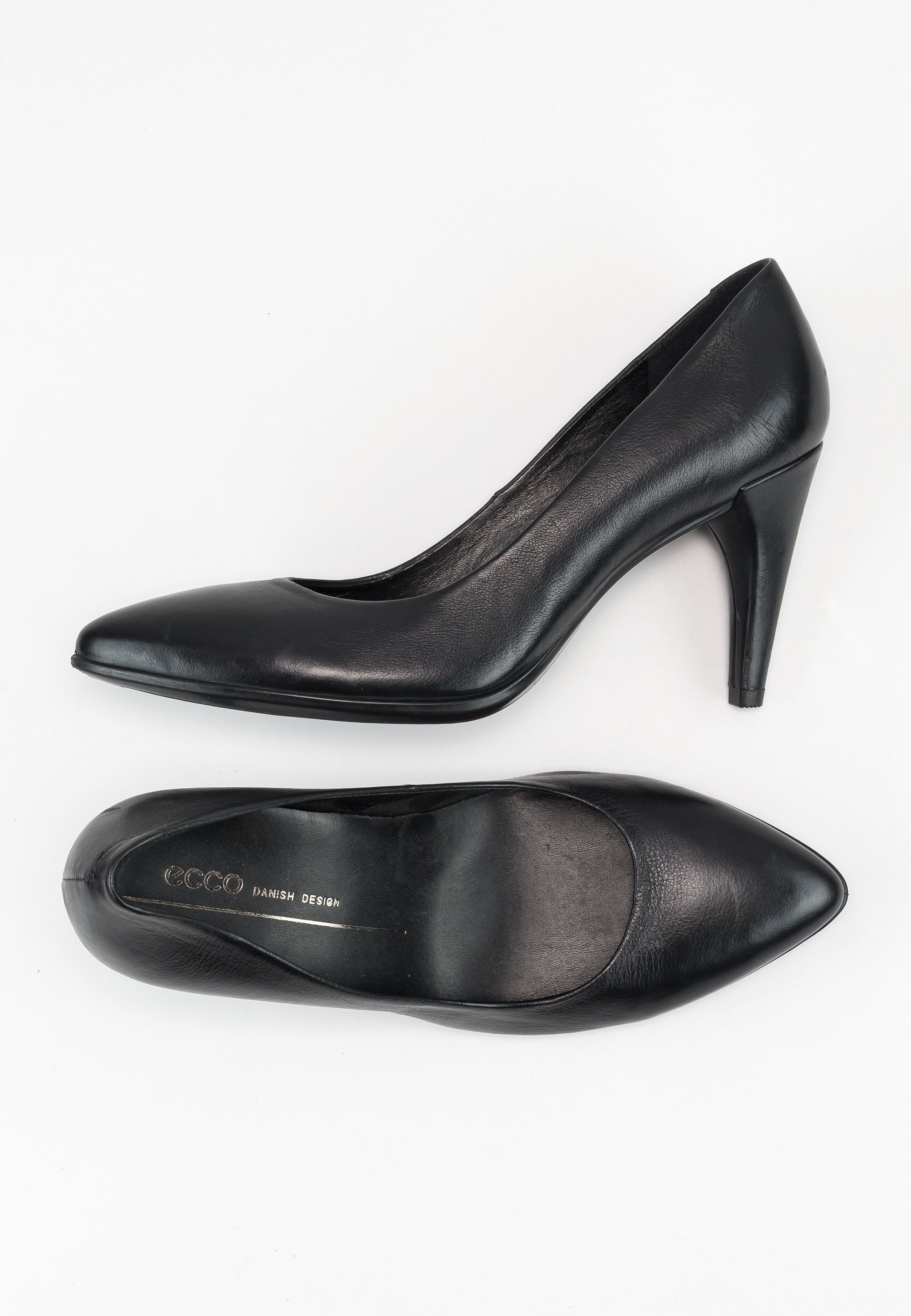 ECCO Classic heels black (Pre-owned) Zalando