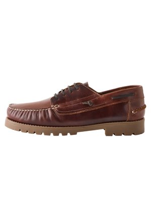 REGULAR FIT - Boat shoes - black