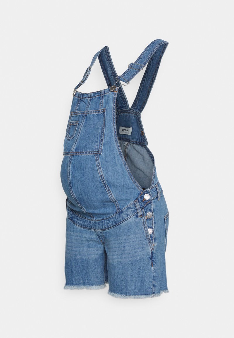 ONLY MATERNITY OLMLAYLA LIFE AUTHENTIC PLAYSUIT - Jumpsuit - light blue denim