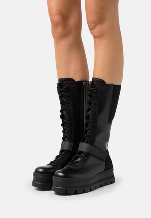 UGG Botas con cordones - black
