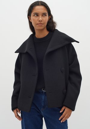 PERRYIW - Short coat - black