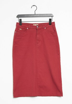 Gonna a tubino - red