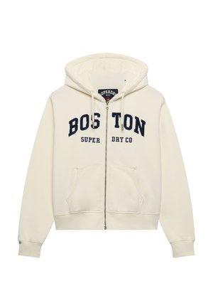 Superdry & Co, ATHLETIC ESSENTIAL RELAXED CROP, biały