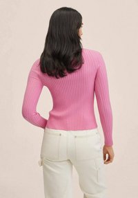 Mango Cardigan - neon pink