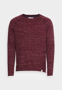 Não selecionado, mottled bordeaux