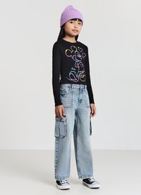 Calliope Jeans baggy - blu denim medio