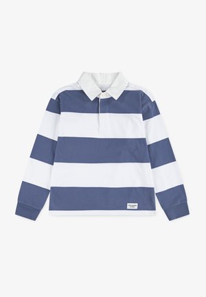 LONG SLEEVE RUGBY - Polo marškinėliai - vintage indigo
