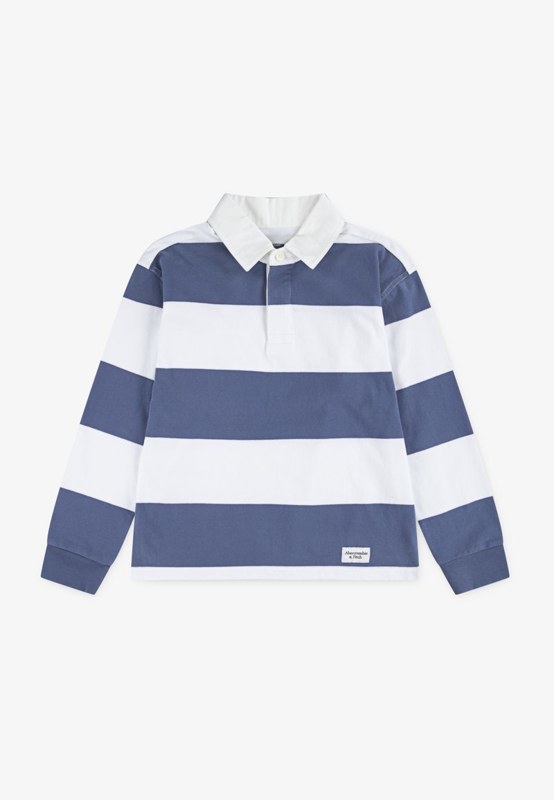 Abercrombie & Fitch LONG SLEEVE RUGBY - Pólóing - vintage indigo