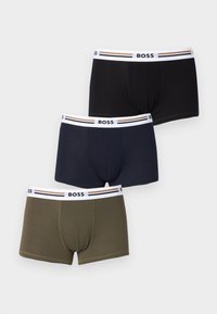 Unselected, dark blue/khaki/black