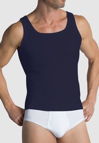 Götzburg ACHSELHEMD TANK 4ER PACK - Undershirt - navy