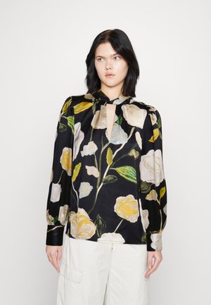 Vero Moda VMRENEE NOA TIE - Μπλούζα - black/renee