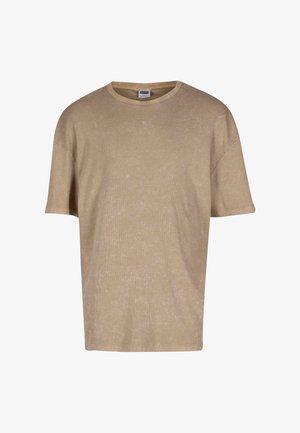 Urban Classics, WASHED TEE - T-shirt basique - unionbeige