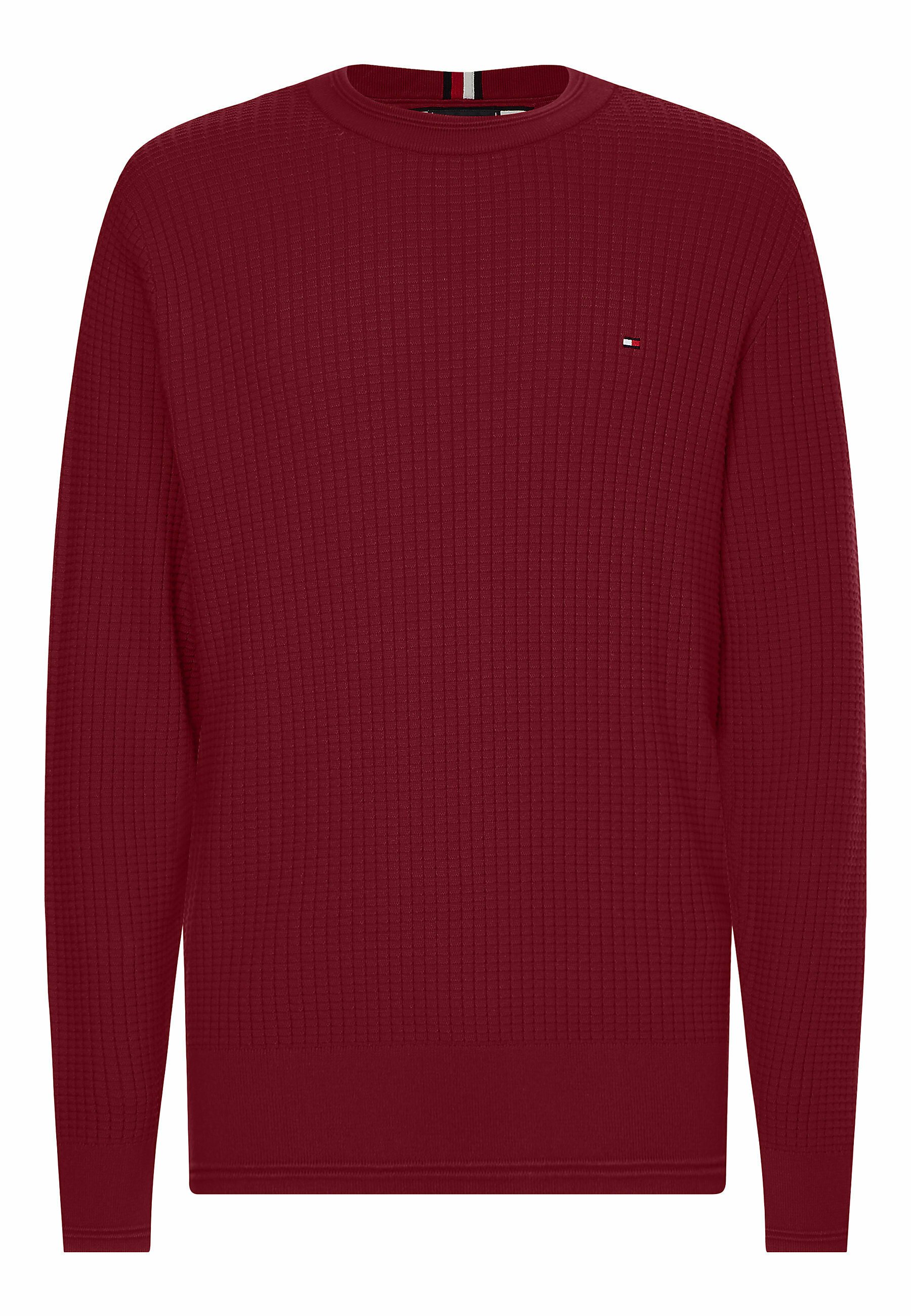 rode tommy hilfiger trui