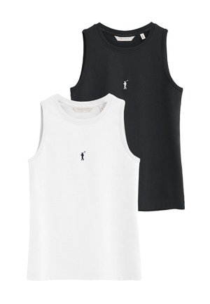 Polo Club, T-SHIRT WOMAN PACK 2 - RIGBY GO TANK TOP W IO [B-W] SLEEVELESS SLIM FIT - Top - white  black