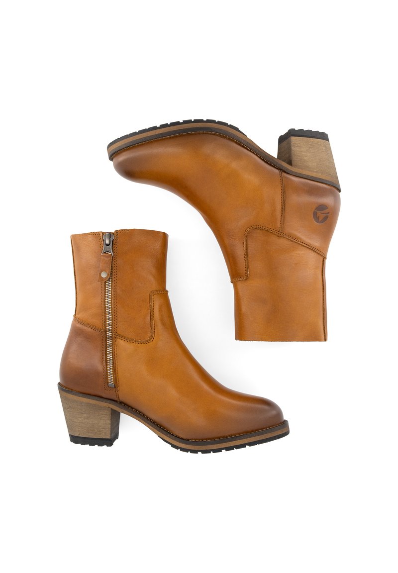 Damen Ankle Boots | Travelin PAULX Stiefelette cognac - HE25334 Damen Ankle Boots | Travelin PAULX Stiefelette cognac - HE25334