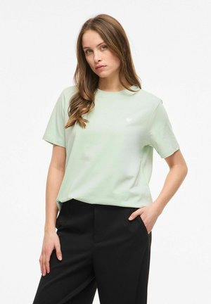 VILA T-SHIRT VIVORA RUNDHALS - T-shirts basic - silt green