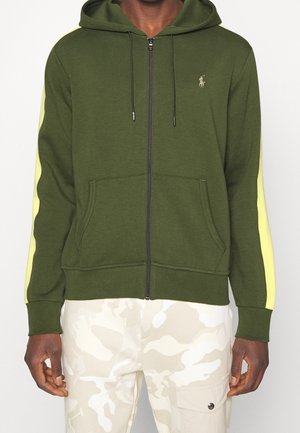 Sudadera con cremallera - olive