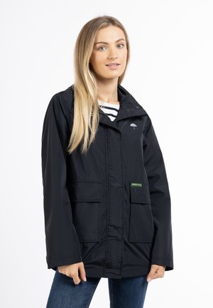 Schmuddelwedda Parkaer - schwarz