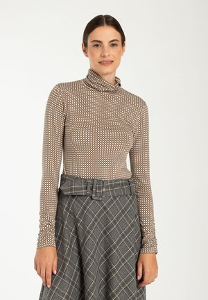More & More ROLL-NECK - Long sleeved top - beige