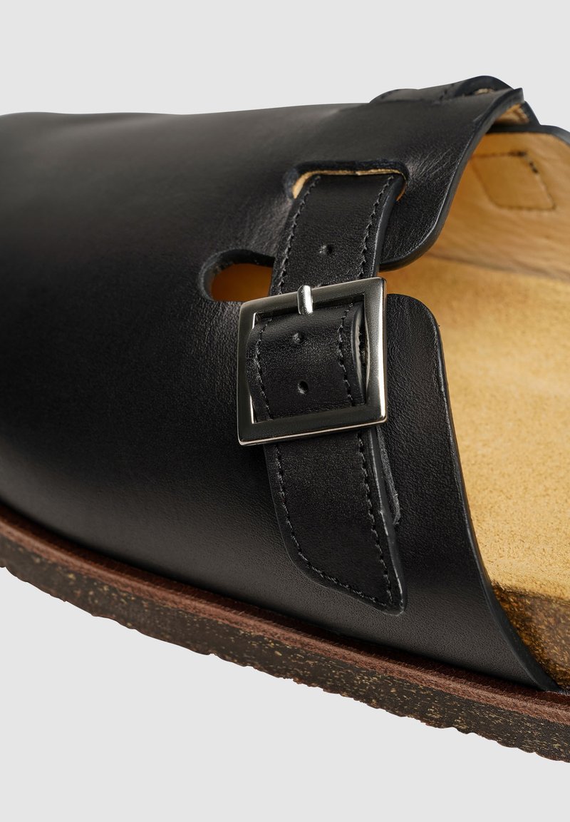 Herren Sandalen | Henry Stevens Clogs schwarz - WT88768 Herren Sandalen | Henry Stevens Clogs schwarz - WT88768