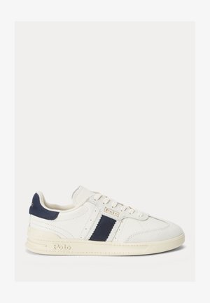 Polo Ralph Lauren HERITAGE AERA LEATHER SUEDE SNEAKER - Tenisky - bianco/navy