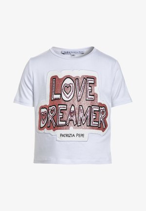Patrizia Pepe T-shirt con stampa - white