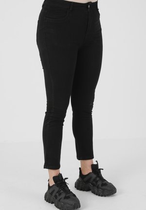 Slim fit -farkut - black