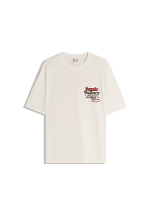 SHORT SLEEVE - 08064154 - Print T-shirt - white