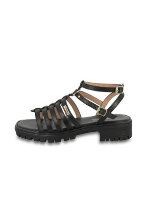 HURANUS - Sandales à plateforme - black