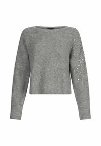 WITH GEMSTONES - Maglione - grey