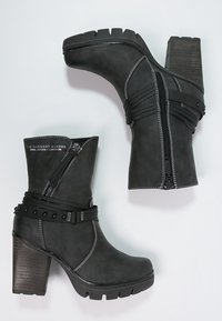 s.Oliver Kotníkové boty - dark grey