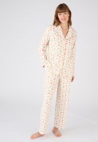 Damart THERMOLACTYL SET - Conjunto de pijama - ecru coeur