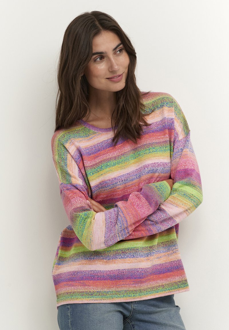 Culture CUBIRDIE Jumper rose smoke melange/mottled light pink