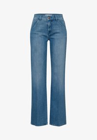 Style Maine Wide Leg Form in Blue Soul Denim, 22 Clean Dark Blue, 27W x 30L Style Maine Wide Leg Form in Blue Soul Denim, 22 Clean Dark Blue, 27W x 30L