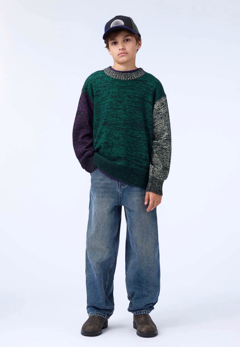 Molo BRIAN UNISEX - Strickpullover - dark green