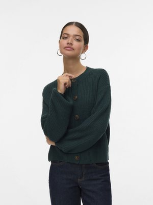 Vero Moda VMLEA O NECK CARDIGAN - Cardigan - pine grove