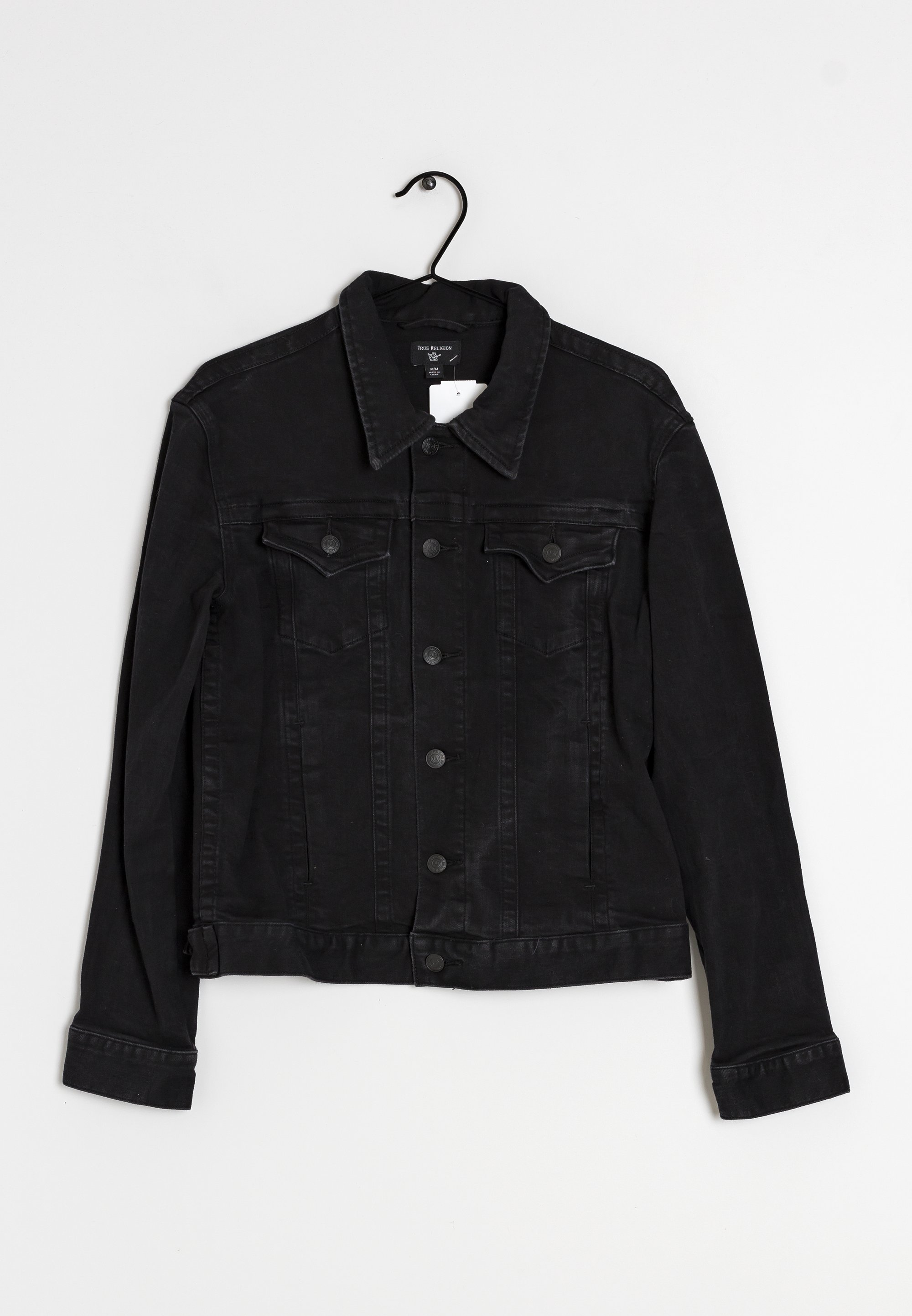 True Religion Denim jacket black (Pre-owned) Zalando