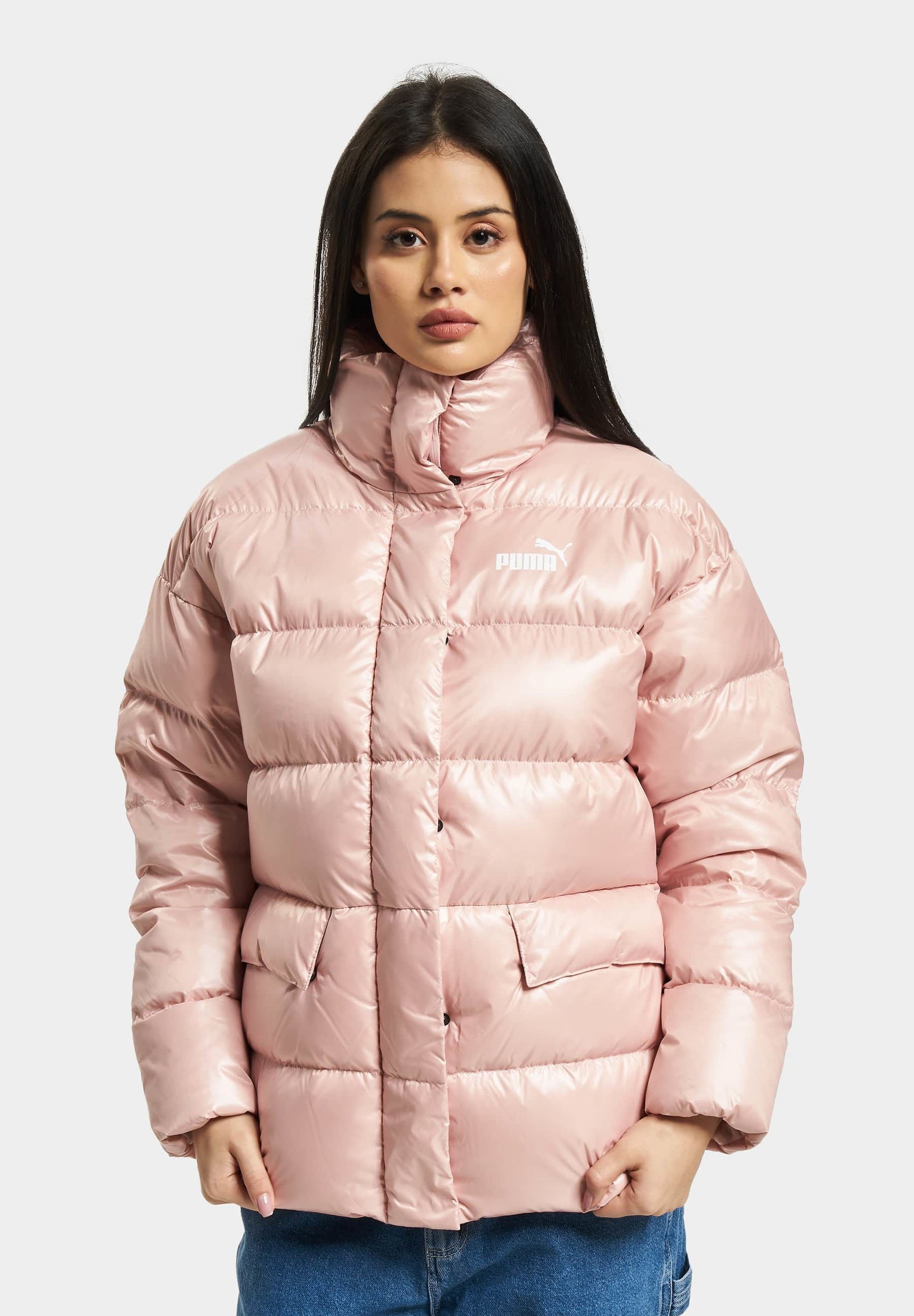 Puma STYLE SHINY PUFFER - Winter jacket - rose quartz/light pink 