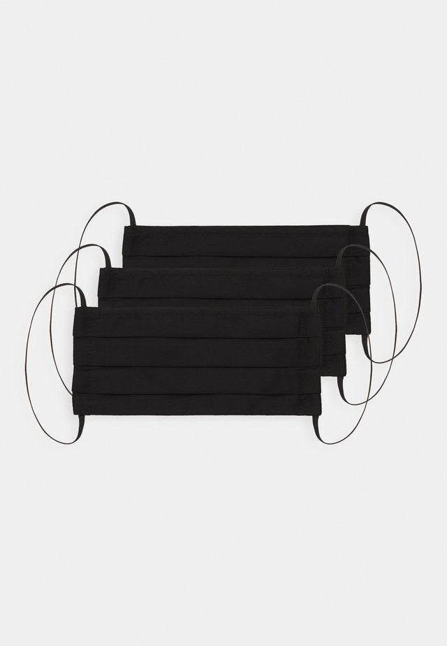 3 PACK - Munnbind i tøy - black