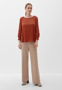 s.Oliver BLACK LABEL Bluse - dunkelorange